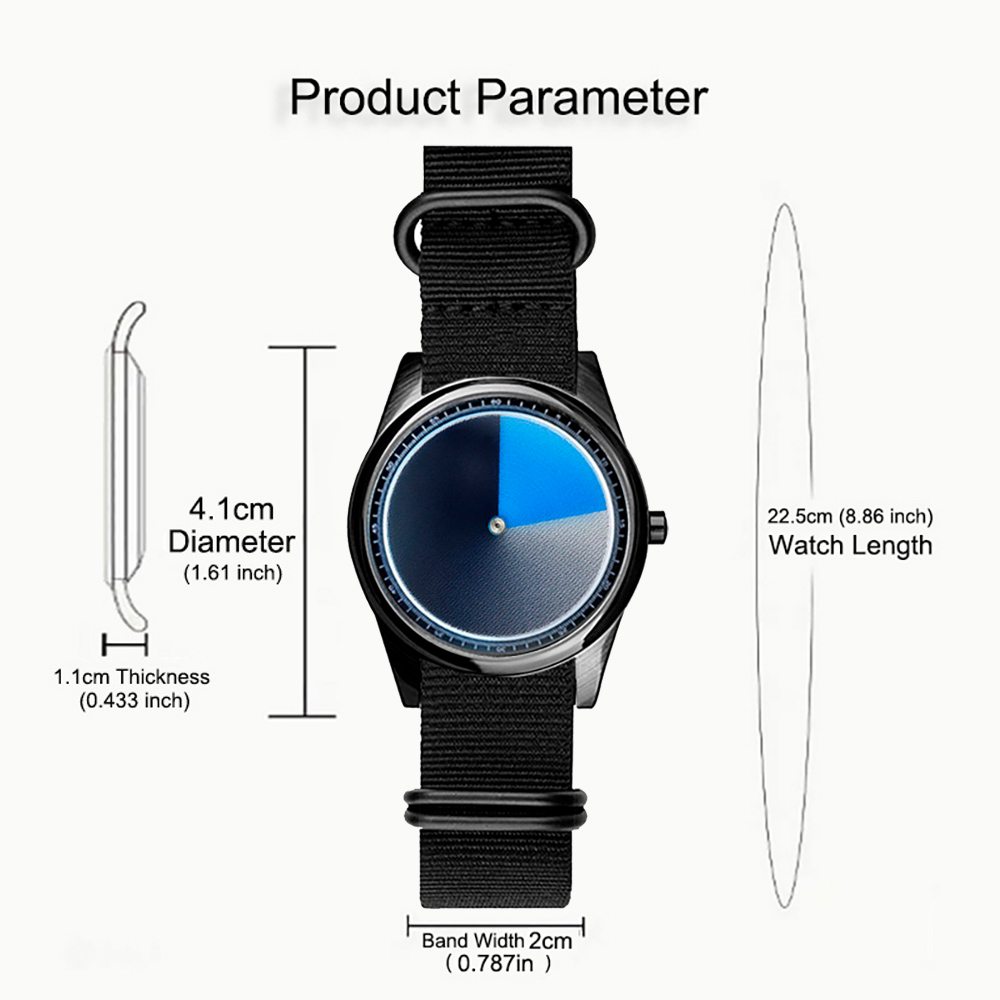 Colorful and Beautiful Fashion - đánh giá và giá Canvas Strap Watch