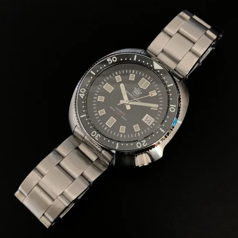 STEELDIVE Men Automatic Watch  - đánh giá và giá Seiko Watch Prospex