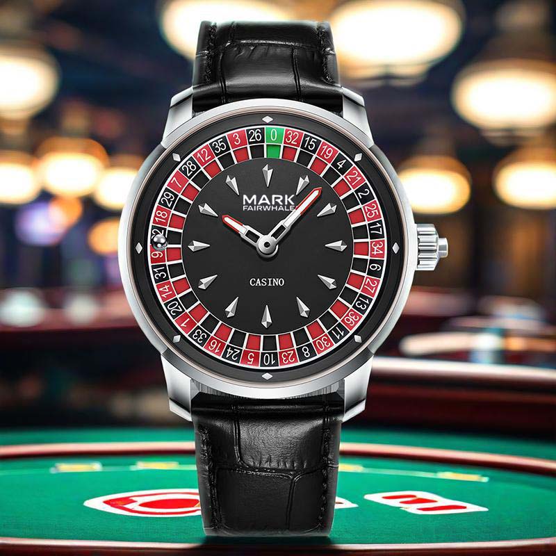Mark Fairwhale 5031Top Brand L - đánh giá và giá Leather Watch Band Men