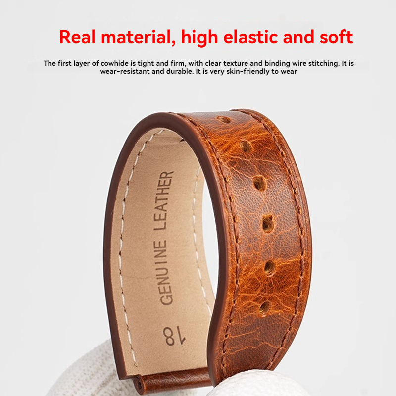 18MM Retro Cowhide Watchband f - đánh giá và giá Suede Strap Watch