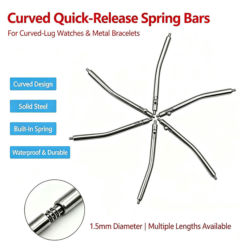 Dia 1.5mm Curved Quick Release - đánh giá và giá Curved Spring Bar