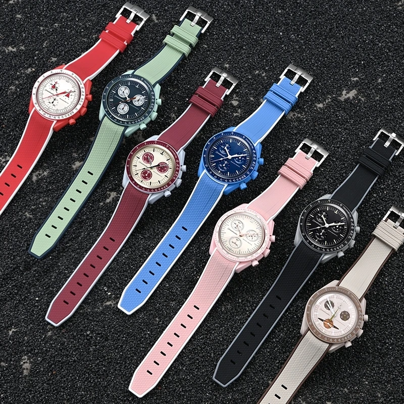For Omega Swatch 20mm Curve Wa - đánh giá và giá Buckle Pin Ss