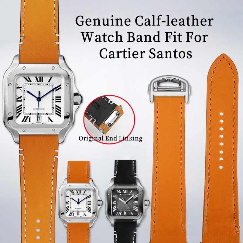 For Cartier Santos Genuine Cow - đánh giá và giá Cartier Watch Ballon Bleu