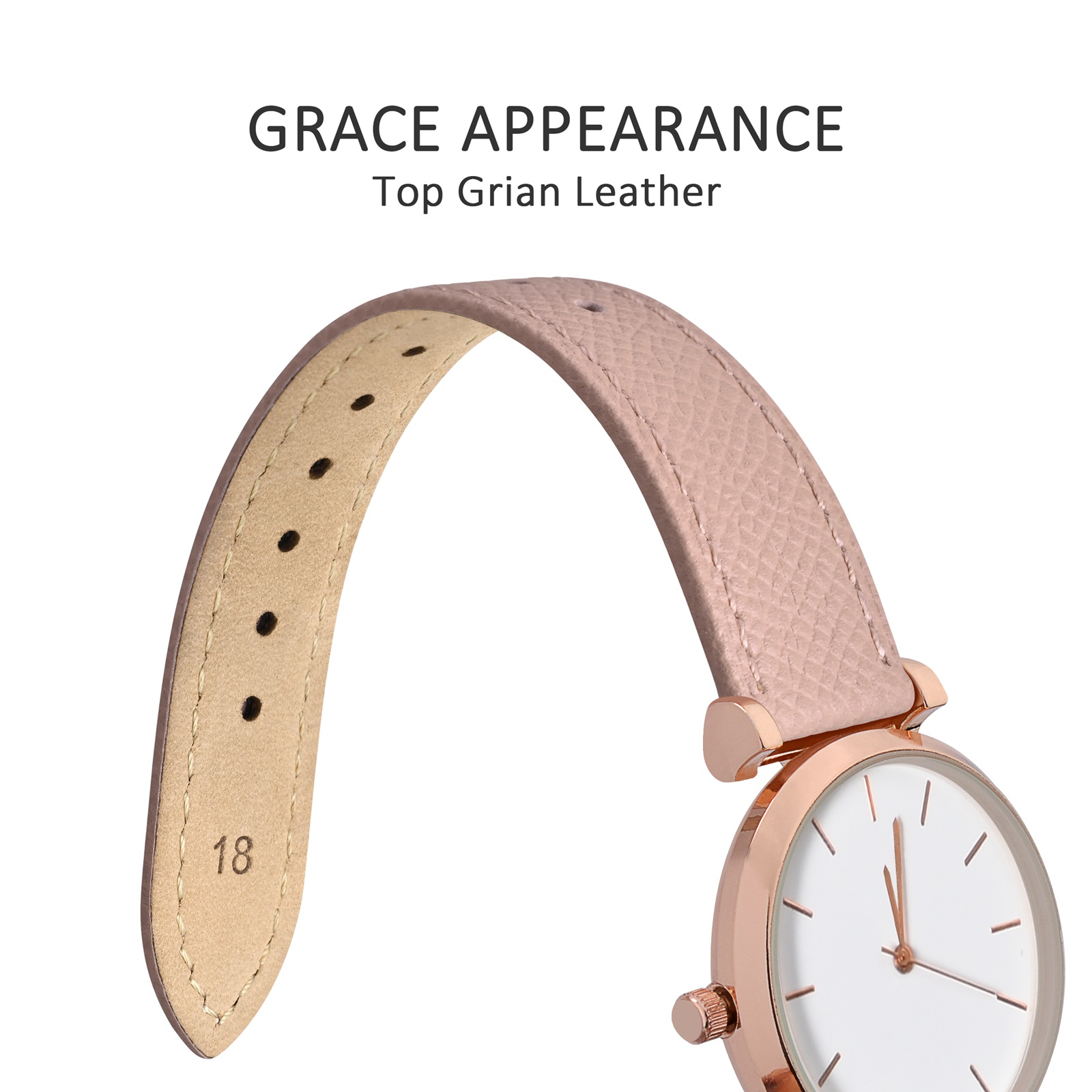 WOCCI Top Grain Leather Watch  - đánh giá và giá Leather Strap Quick Release