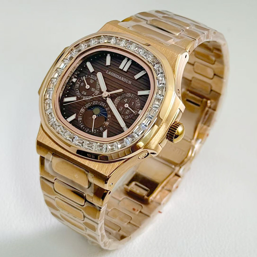 2025 New Rose Gold Chinese Aut - đánh giá và giá Patek Philippe Watch Nautilus