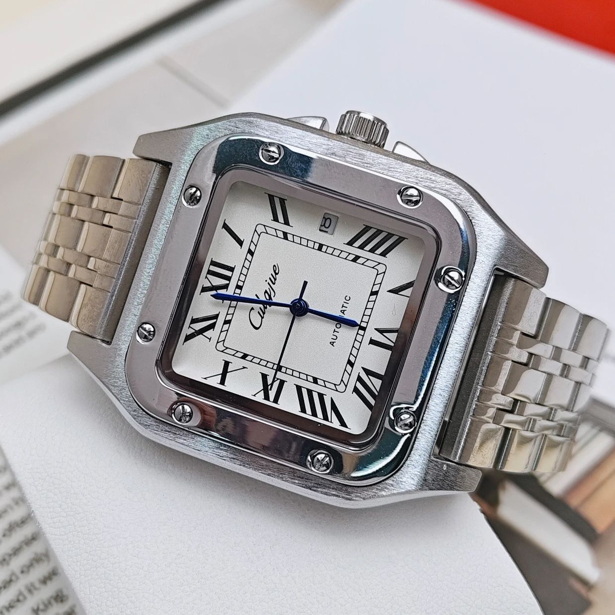 Top Luxury Business Men's Watc - đánh giá và giá Cartier Watch Tank