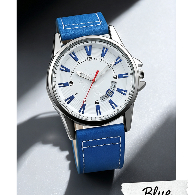 Men Student Quartz Wrist Watch - đánh giá và giá Leather Watch Band Men
